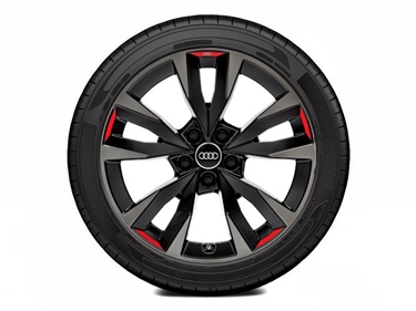 Audi A3, S3 18" 5-V-eget design, acumendesign (8J x 18") aluminiumssfælg